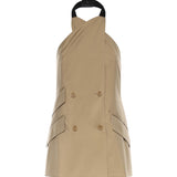 Giacca smanicata in popeline di lana e seta 2611281143600 007 MAX MARA 