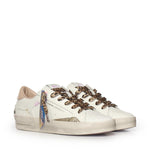 Sneaker Sk8 Deluxe in pelle 29101PP8B WHITE CRIME LONDON 