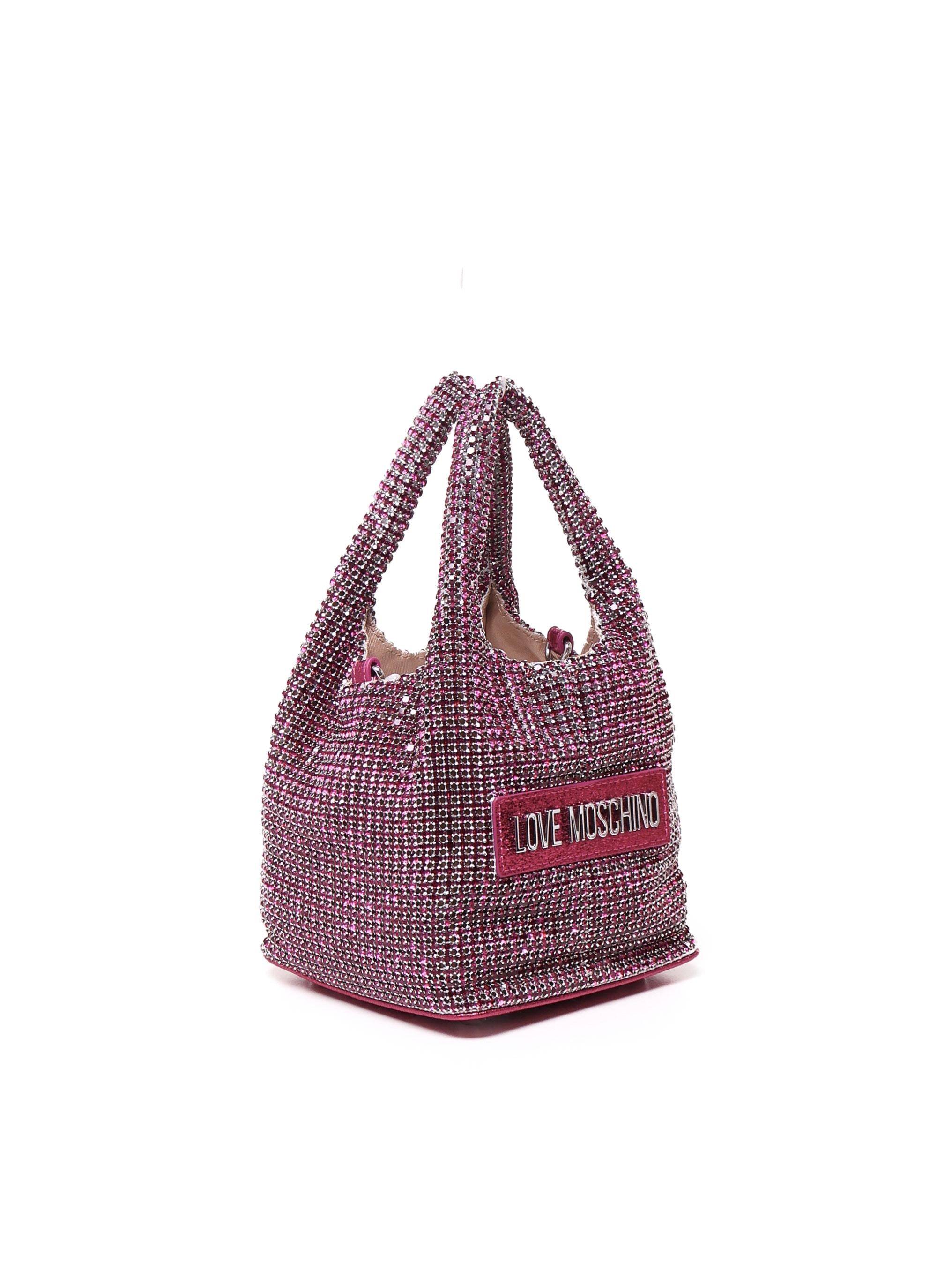Mini bag con strass Sparkling JC4044PP1LLP1 62A LOVE MOSCHINO 