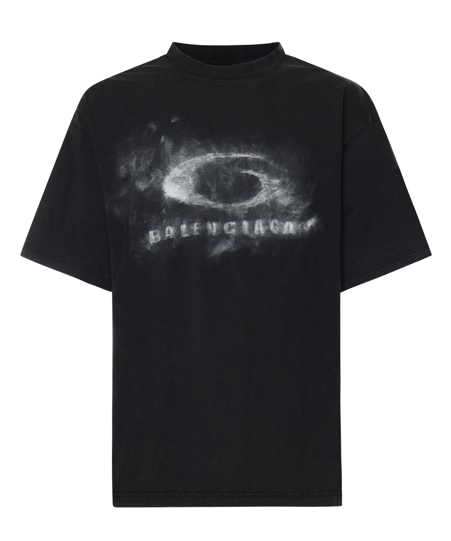 T-Shirt Crayon Loop in cotone 764235 TTVN59034 BALENCIAGA 