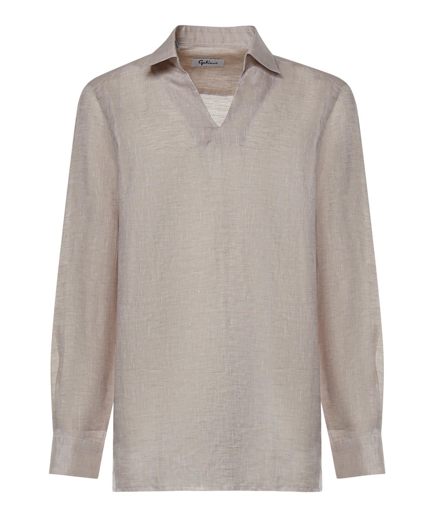 Polo Atlantis in lino ATLANTIS BEIGE GALIANO 