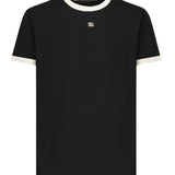 T-shirt in cotone con logo G8PV1Z G7PJ4N0000 DOLCE & GABBANA 