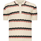Polo VLogo in cotone a righe 7V3KP03X B0SBK6 VALENTINO GARAVANI 