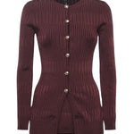 Cardigan in maglia a costine 5YGR33 5881ZRGP MARCIANO BY GUESS 