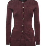 Cardigan in maglia a costine 5YGR33 5881ZRGP MARCIANO BY GUESS 