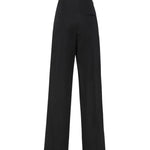 Pantaloni in lana grain de poudre compatta 771675 V3YS01002 BOTTEGA VENETA 