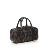 Borsa Arcadie in nappa matelassé 5BB142 AF6QF0201 MIU MIU 
