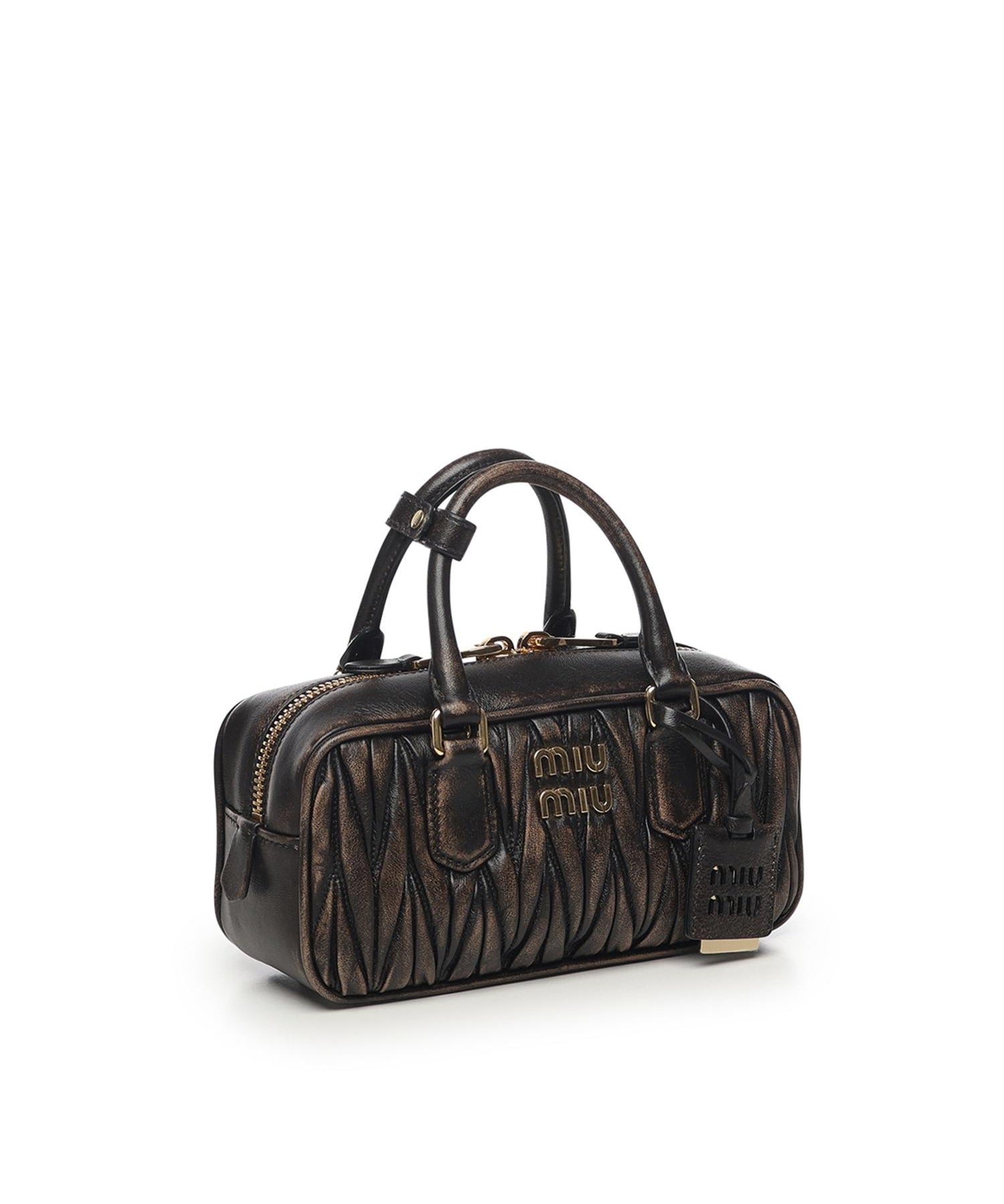 Borsa Arcadie in nappa matelassé 5BB142 AF6QF0201 MIU MIU 