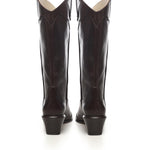 Stivali Bettina western in pelle PX1778XLTVT EBANO PARIS TEXAS 