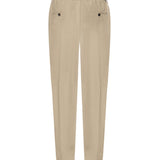 Pantaloni Dominique in cotone stretch DOMINIQUE STSCNOCCIOLA BE ABLE 