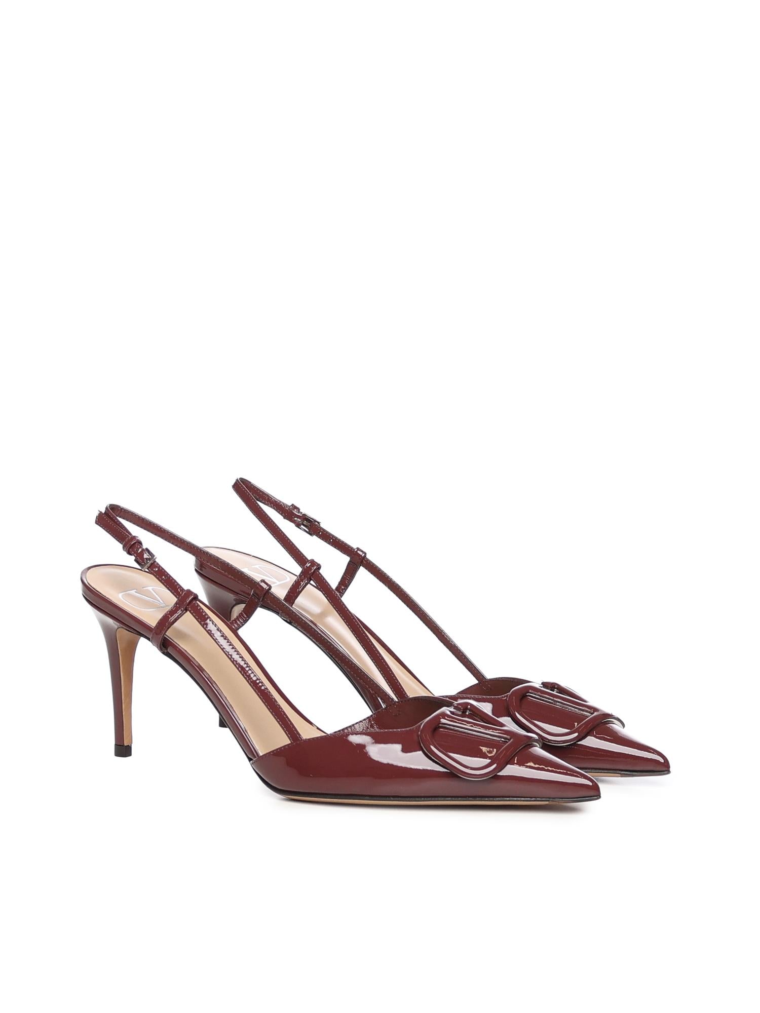 Décolleté slingback VLogo Signature in vernice 7W2S0R01 TMKAFD VALENTINO GARAVANI 