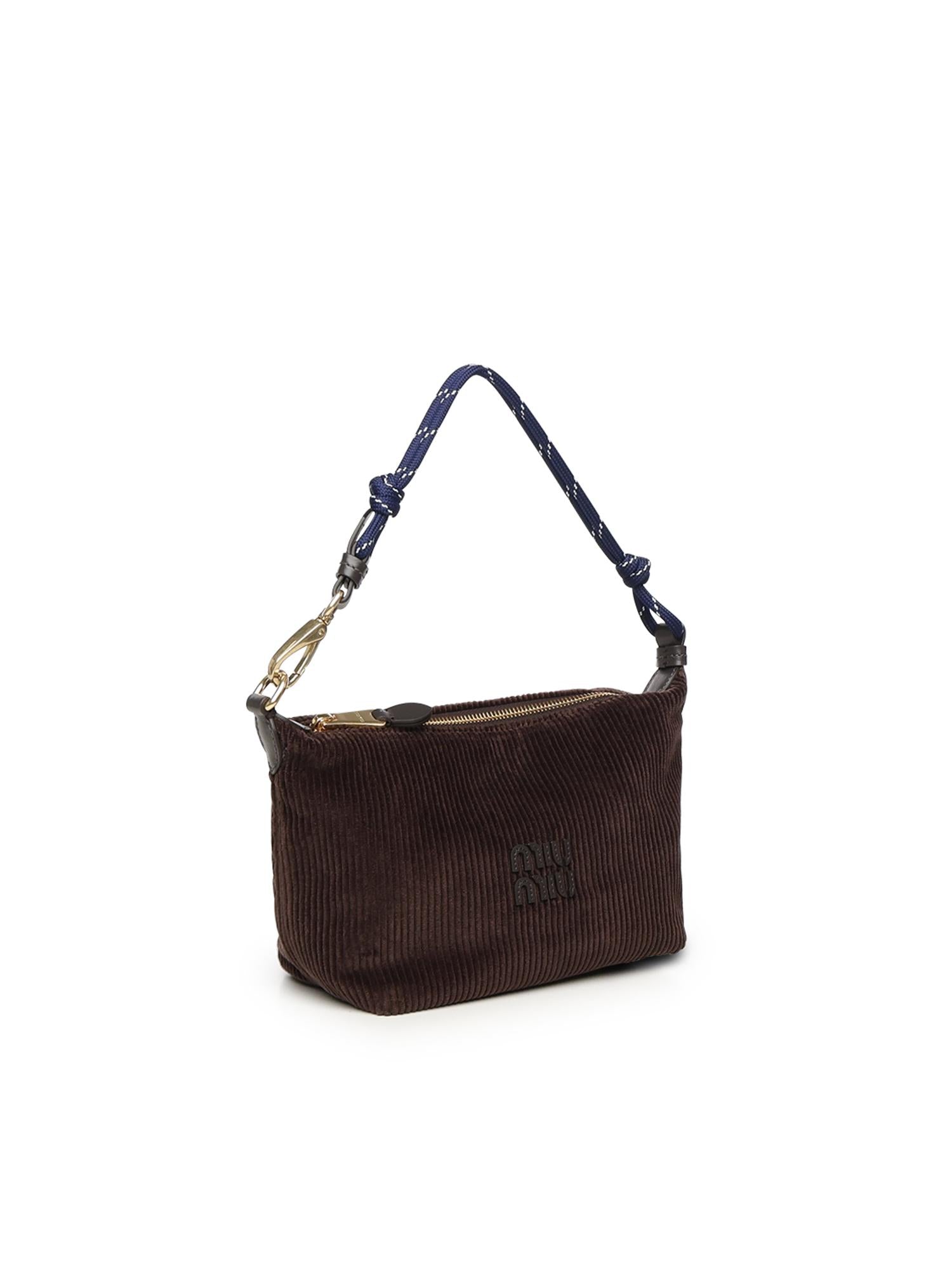 Pouch in velluto 5NE841 2IG4F0A32 MIU MIU 