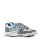 Sneakers Vyper in mesh e suede VYPER -GREY/BLU GIULIANO GALIANO 