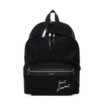 Zaino city ricamato in tela 534968 FAAVV1070 SAINT LAURENT 