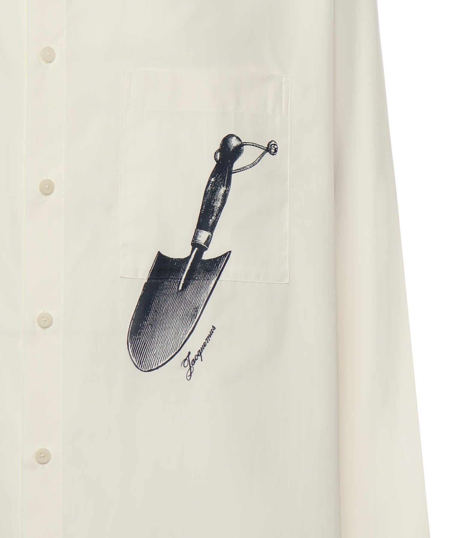 Camicia La Chemise Camargue in cotone SHM00605AW00691 3GR JACQUEMUS 
