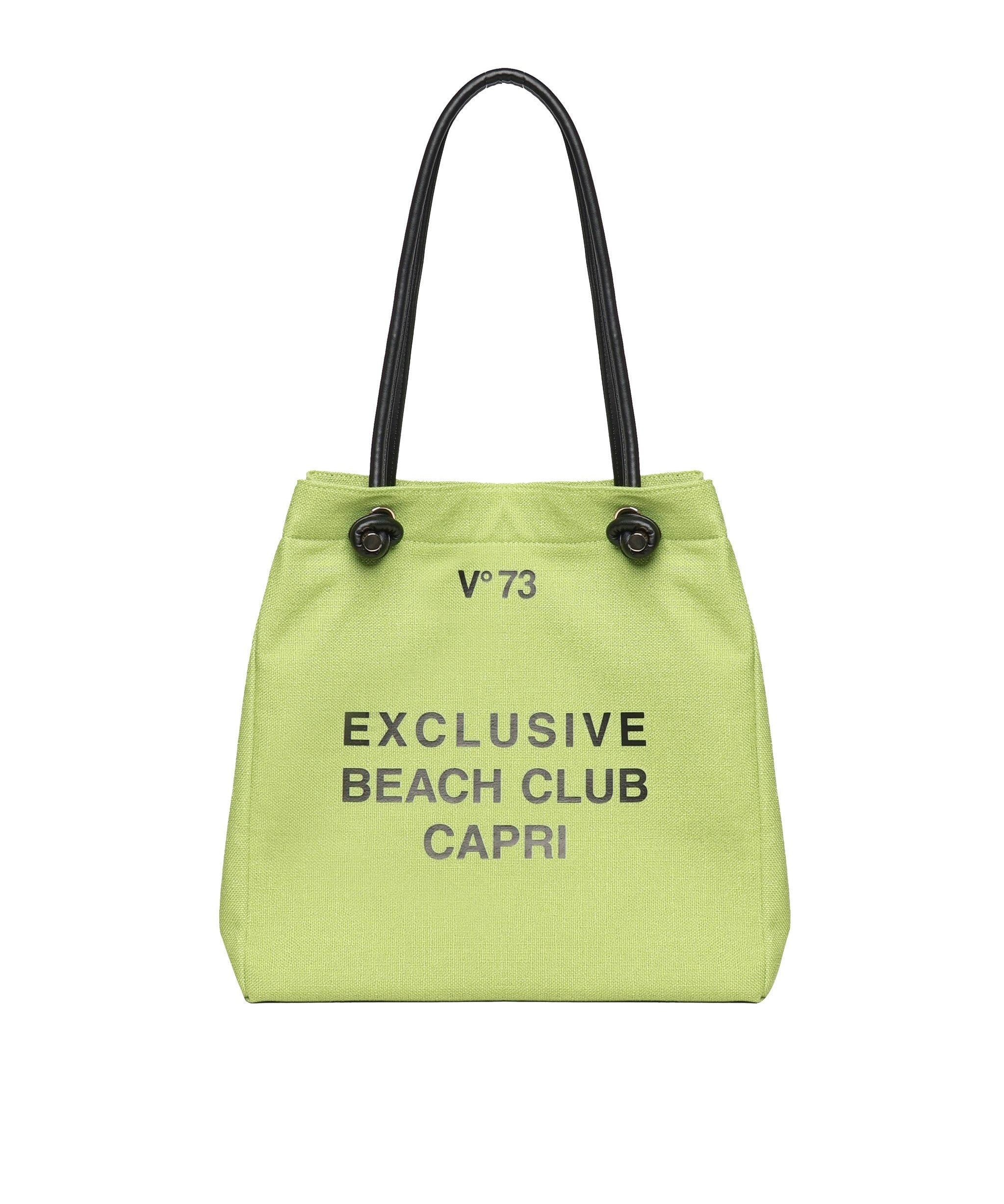 Borsa shooping Beach Club 73BS92701 BEACH CLUBLIME/NERO V° 73 