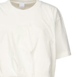 T-shirt cropped con ricamo logo 104257 A2F8Z05 PINKO 