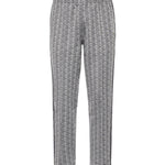 Pantalone jogger con monogramma jacquard XH1440 41I LACOSTE 
