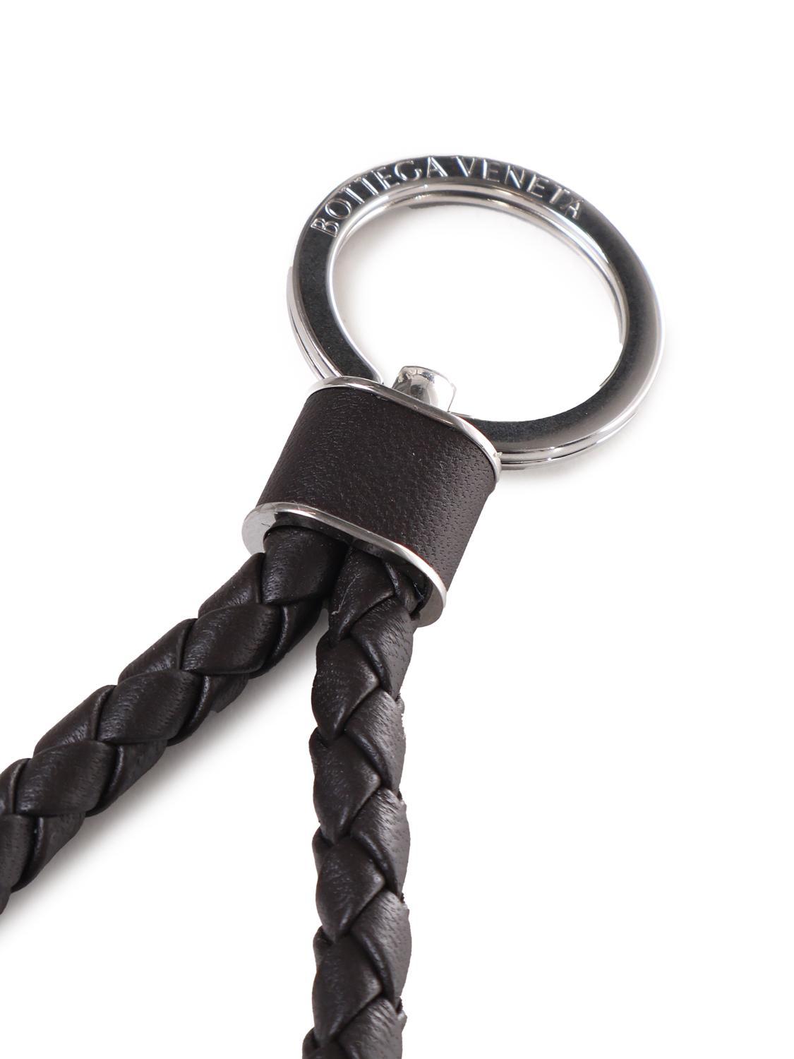 Portachiavi Intreccio in pelle 709727 VMAY12145 BOTTEGA VENETA 