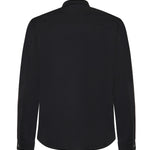 Overshirt in raso di cotone con logo L1S151200015 S0012V0029 STONE ISLAND 