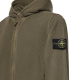 Felpa in cotone malfilé con logo L1S156100032 S0060V015G STONE ISLAND 