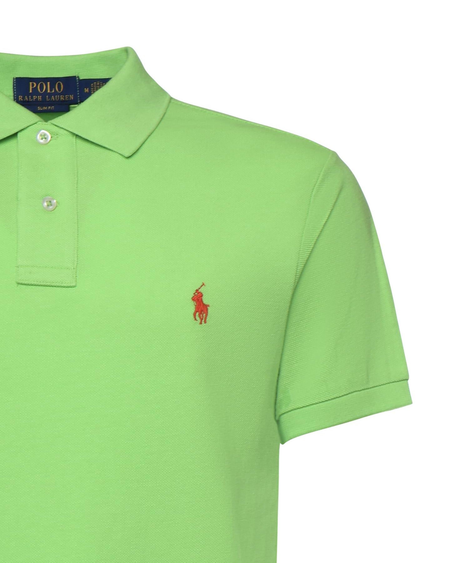 Polo in cotone con logo 710795080 021 POLO RALPH LAUREN 