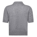 Maglia stile polo con logo 105450 A2Q9II2 PINKO 
