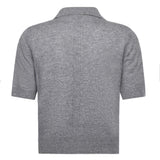 Maglia stile polo con logo 105450 A2Q9II2 PINKO 