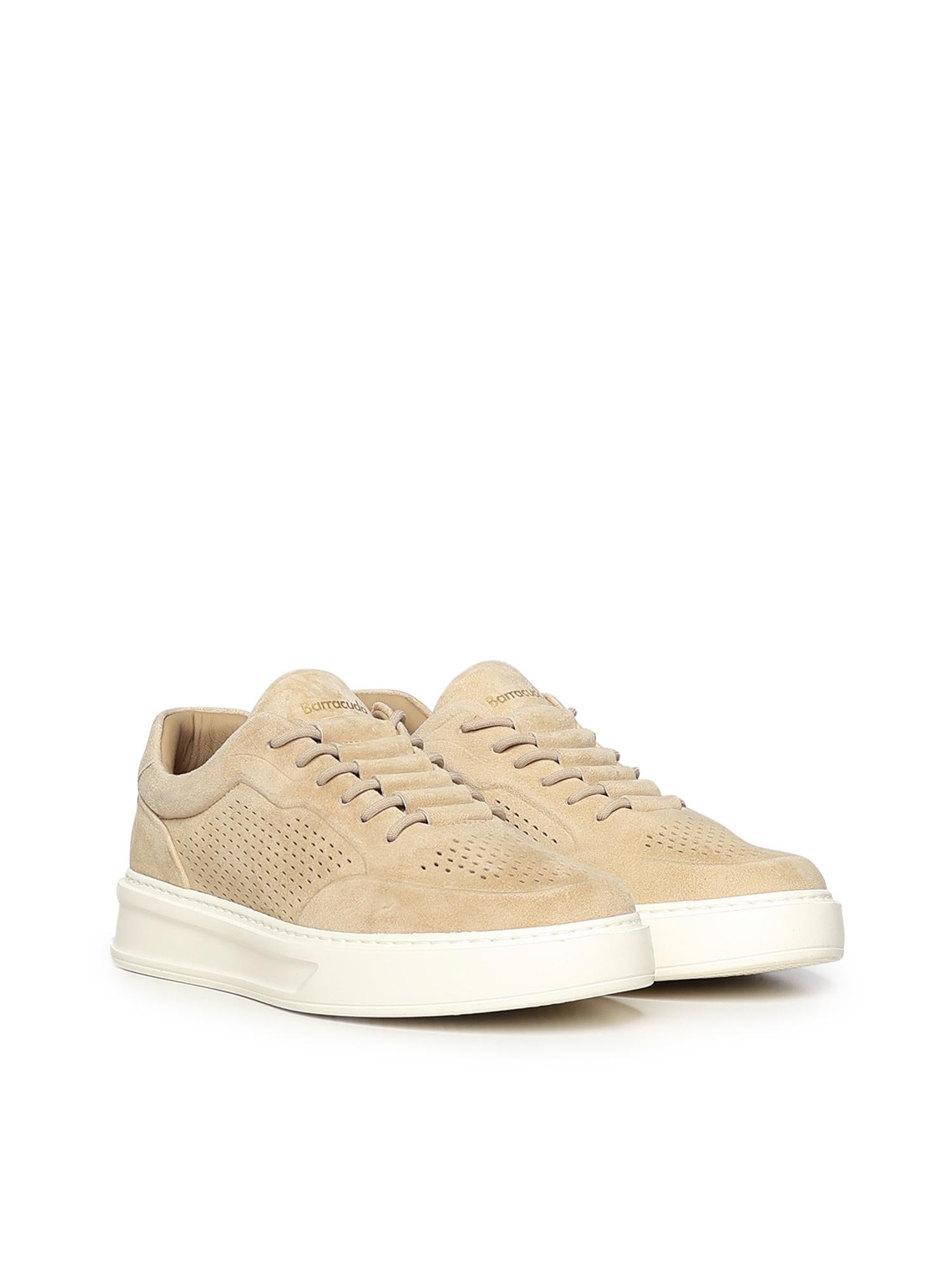 Sneaker Phoenix in camoscio BU3612 TABACCO BARRACUDA 
