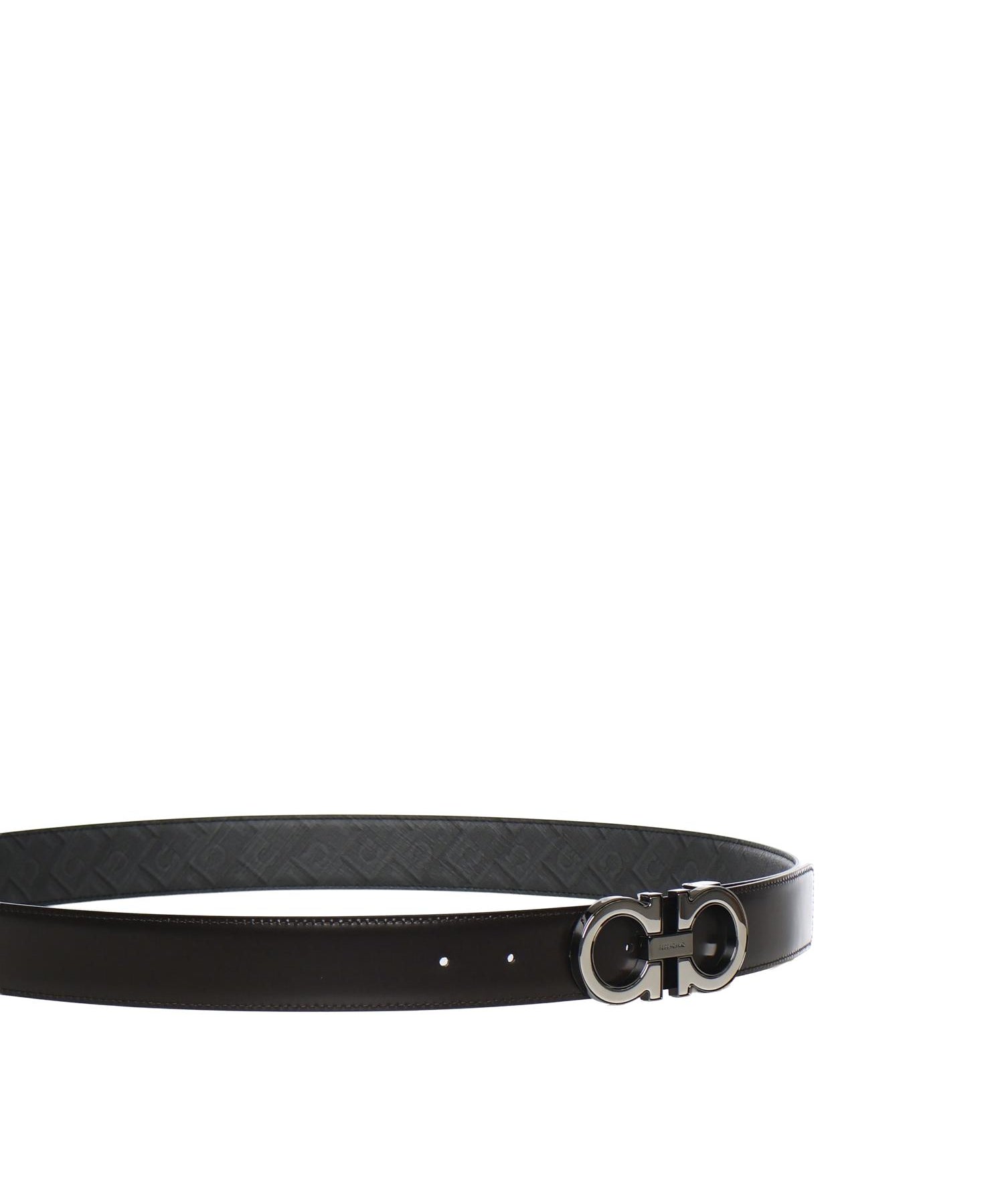 Cintura Gancini in pelle 670633 788425001 FERRAGAMO 