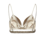 Bralette Nina in seta BRFS22108043  THE FRANKIE SHOP 