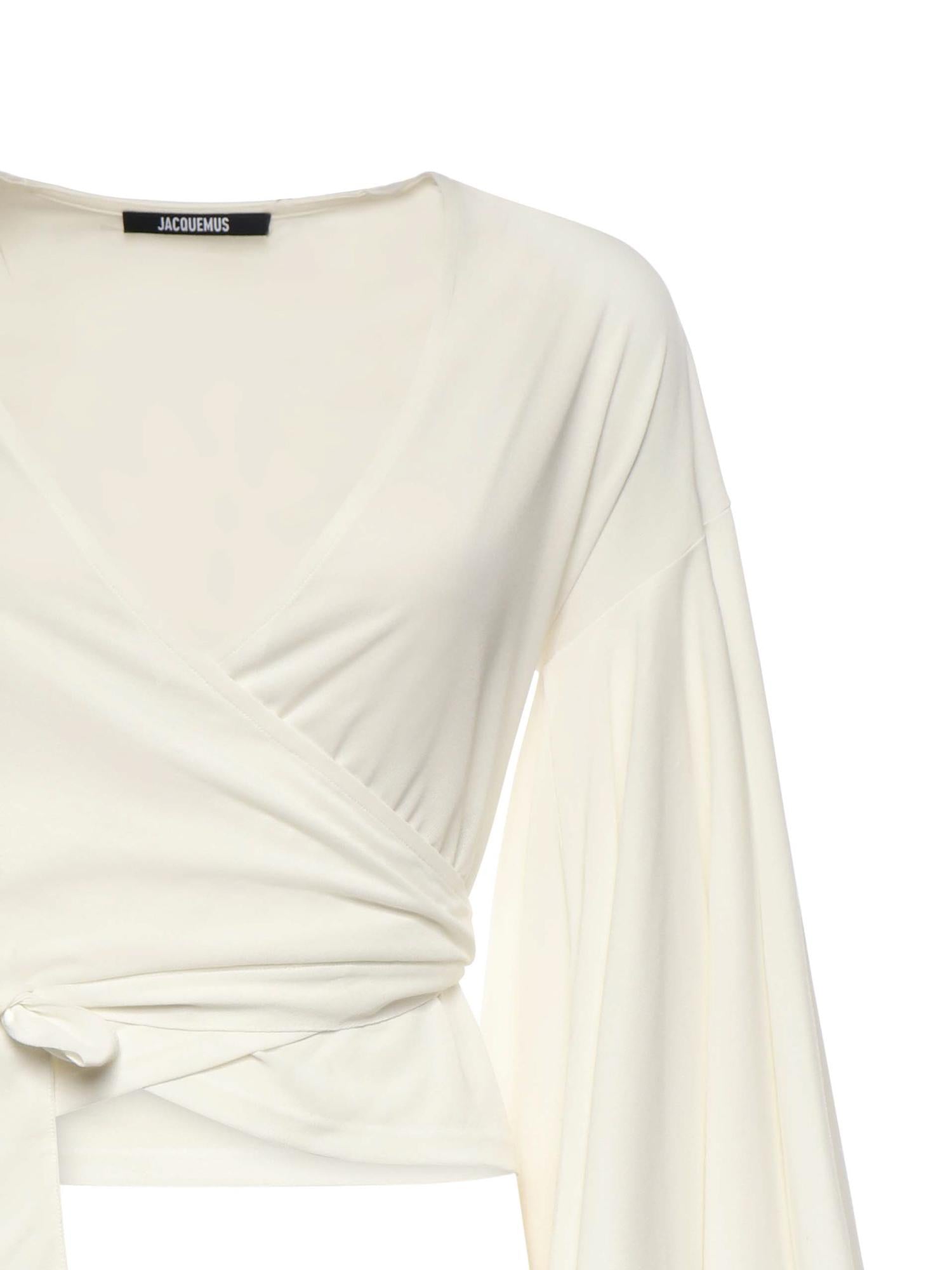 Top Le Cache Coeur Ventadou in cotone TOW00905AJ00254 100 JACQUEMUS 