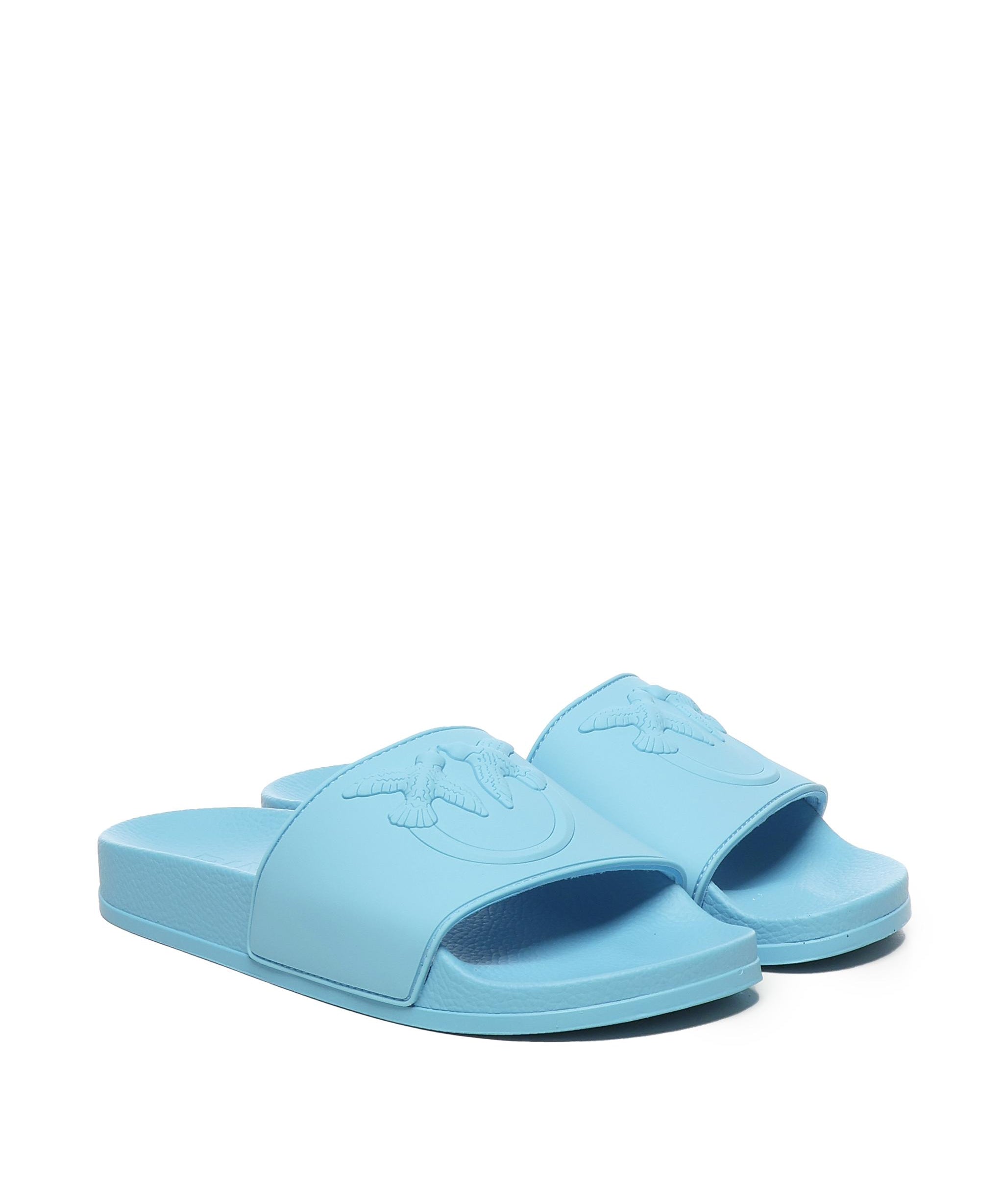 Slide in gomma con logo SS0093 E027EA7 PINKO 