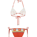 Bikini a triangolo con stampa O8A02J FPG59HH82D DOLCE & GABBANA 