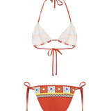 Bikini a triangolo con stampa O8A02J FPG59HH82D DOLCE & GABBANA 