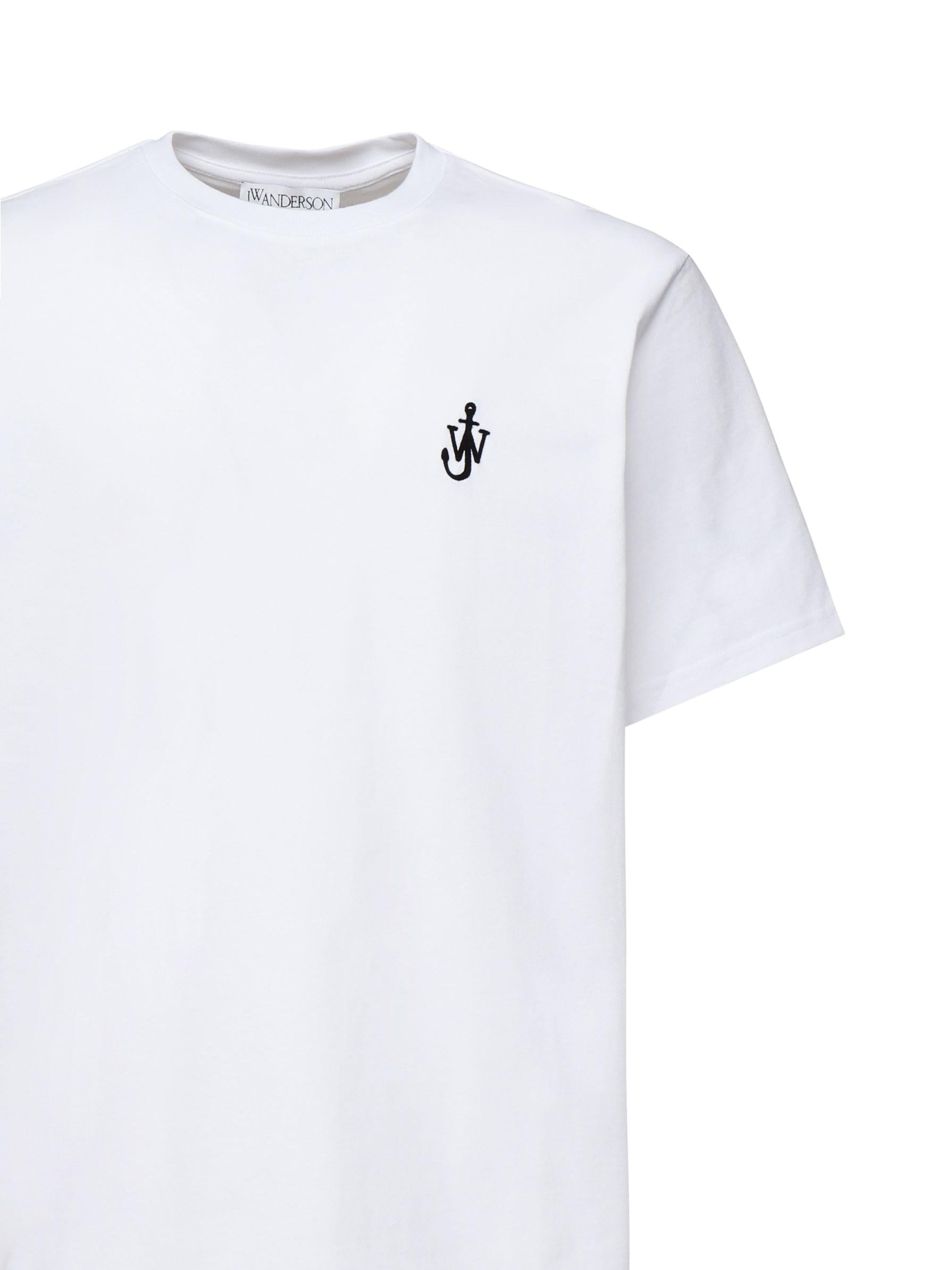 T-shirt con ricamo Anchor JT0257 PG1510001 JW ANDERSON 