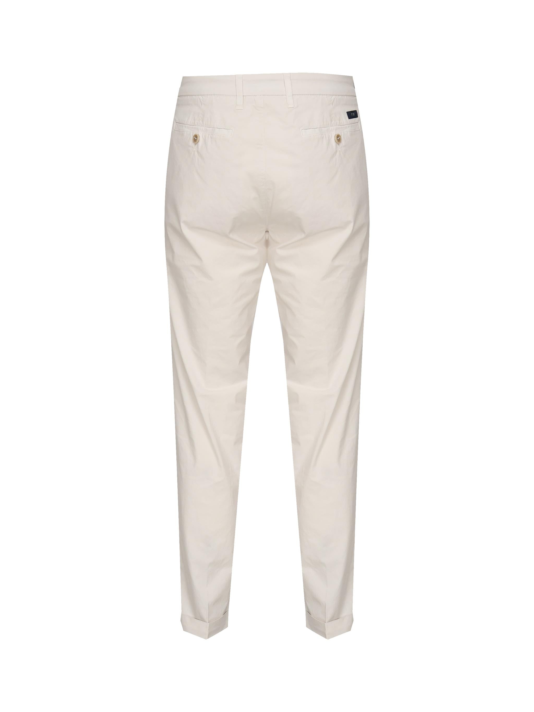 Pantalone capri in popeline di cotone NTM8650187TRSE B209 FAY 