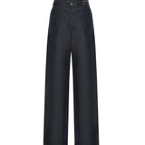 Jeans dritti in denim di cotone 2619181041600 001 'S MAX MARA 