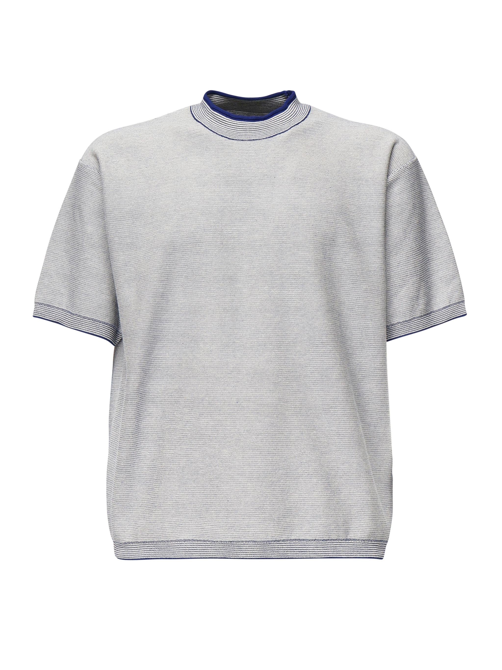 T-shirt con filato bicolore K1S155100013 S00A7V0022 STONE ISLAND 