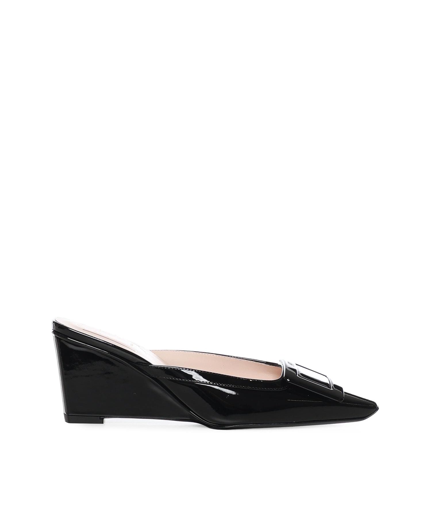 Mule Belle Vivier in vernice RVW80644380D1P B999 ROGER VIVIER 