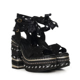 Sandali Chelsea Scarf Platform 4352405609 BLACK KURT GEIGER 