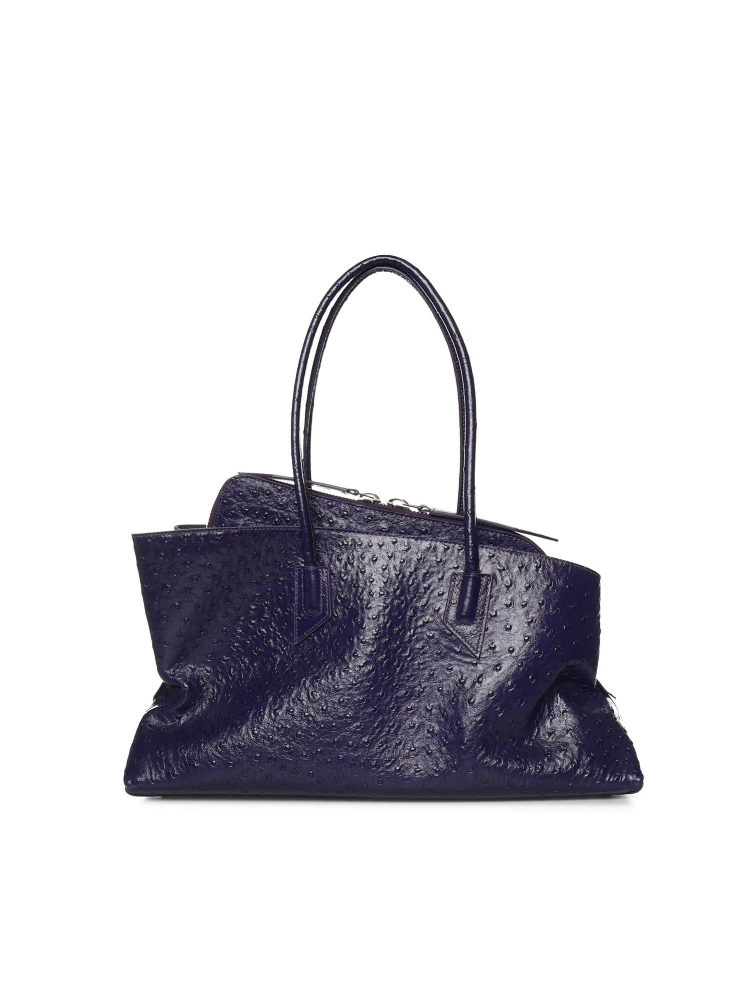 Borsa La Passeggiata Medium in pelle 260WAH00054 LBT140PR868 THE Attico 