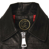 Giubbotto Go Hard in pelle GO HARD COCCONERO GIULIANO GALIANO 