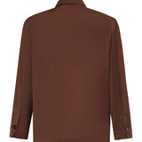 Overshirt James in misto lana MCJAM3687S26 337 MICHAEL COAL 