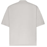 T-shirt in cotone con logo TS001001 GREY VIOLET BONSAI 