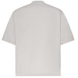 T-shirt in cotone con logo TS001001 GREY VIOLET BONSAI 