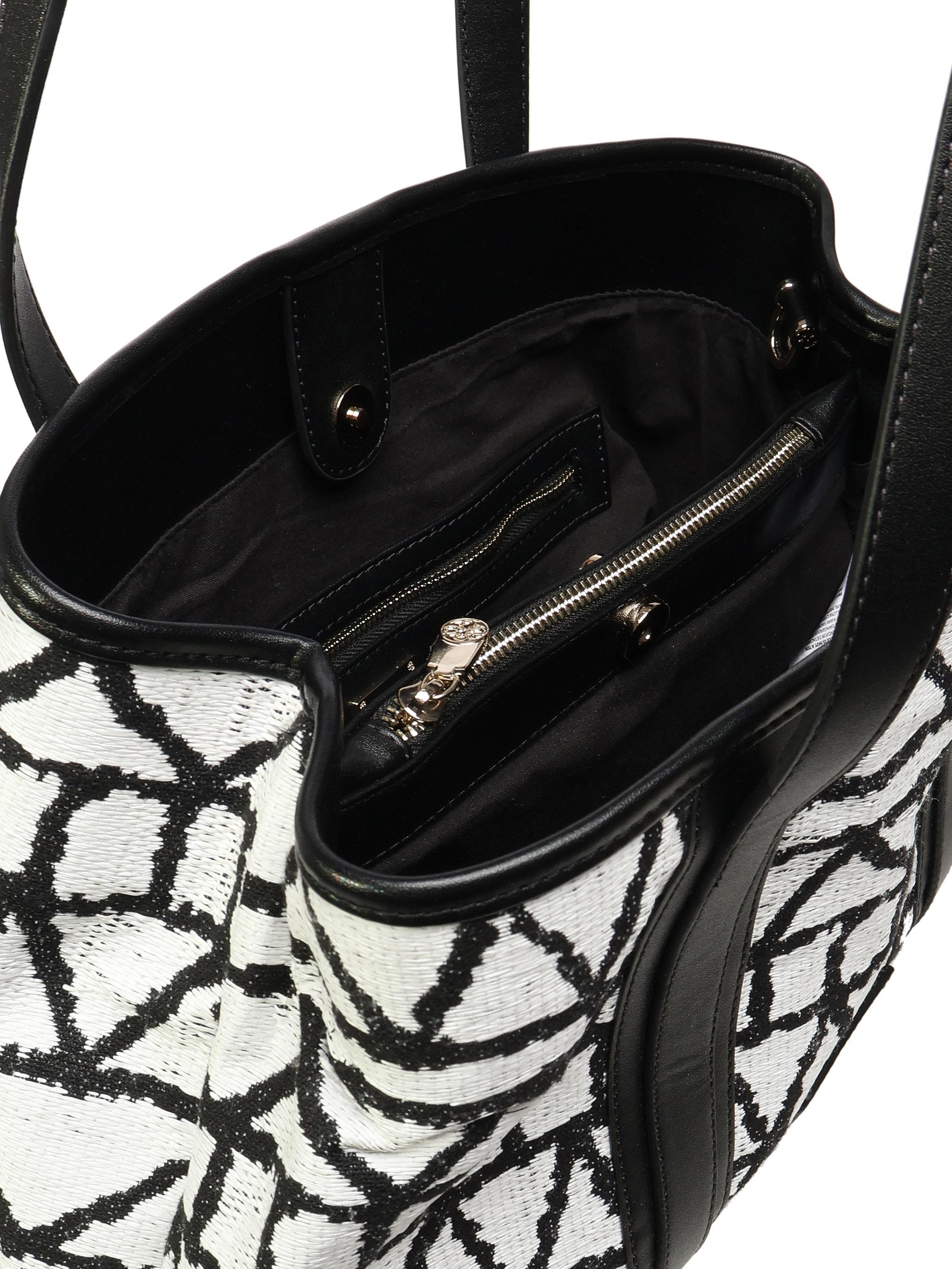 Borsa Tote Beth mini 73BS8VH02 BETHNERO/BIANCO V° 73 