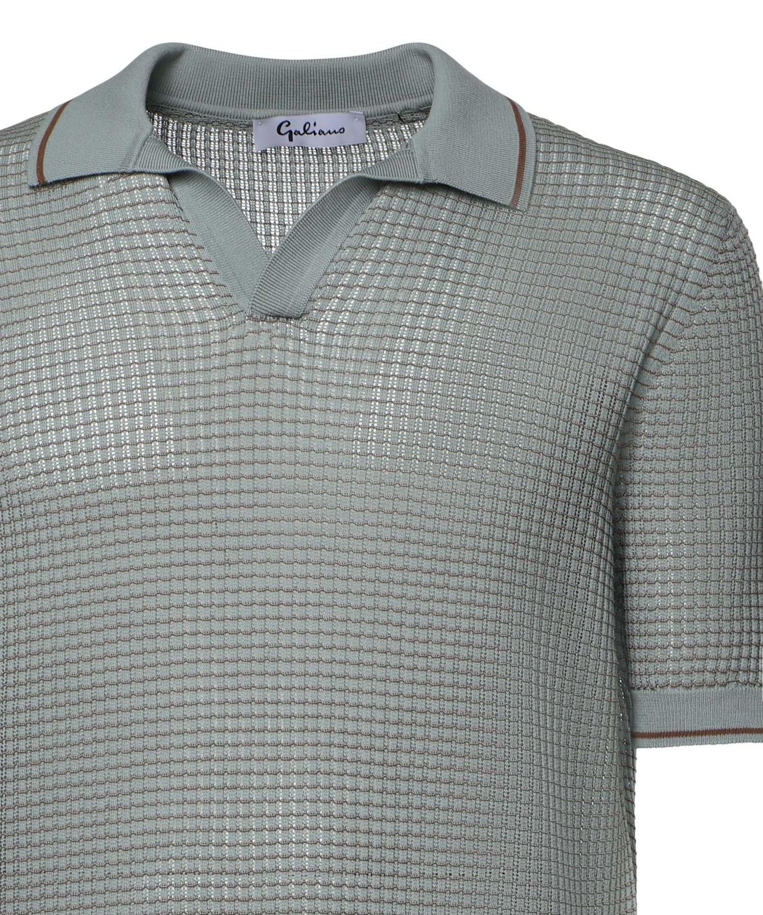 Polo in cotone 57191 20650510 GALIANO 