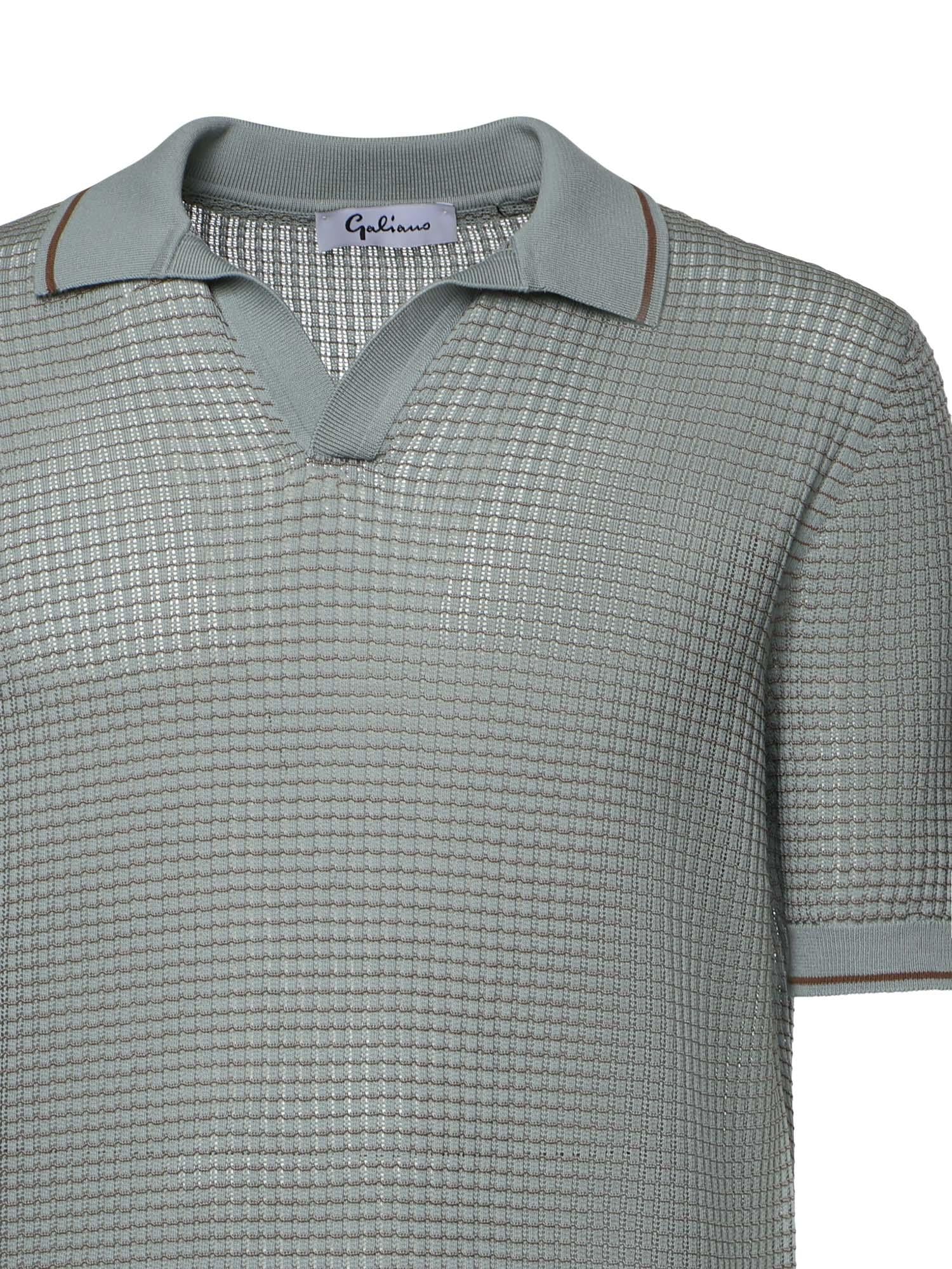 Polo in cotone 57191 20650510 GALIANO 