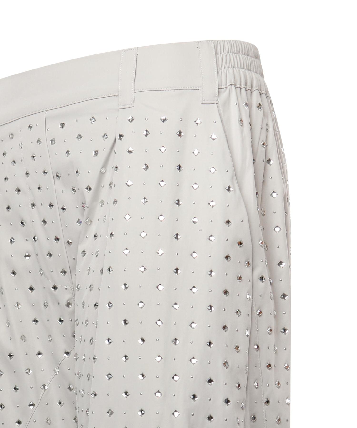 Pantaloni con strass e borchie 105984 A2XXK14 PINKO 